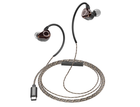 Borofone Auscultadores USB-C Extra Baixo Preto