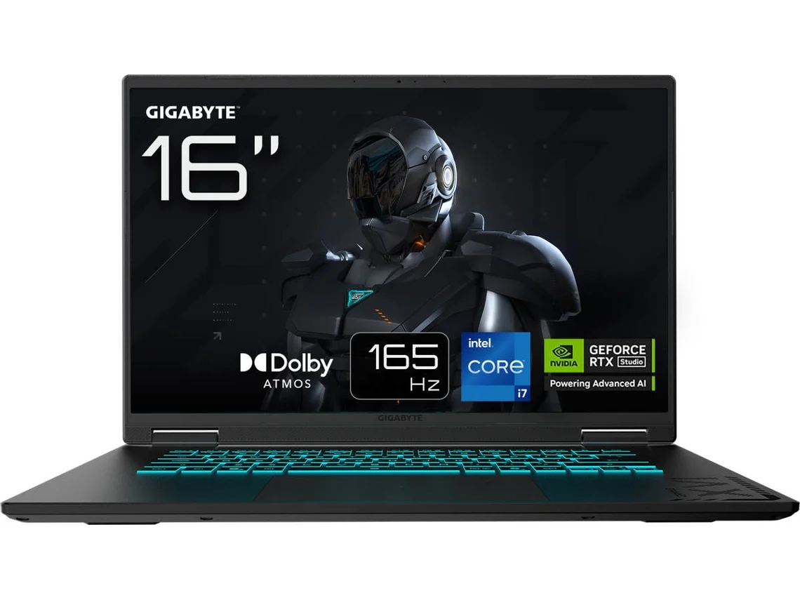 Portátil Gaming GIGABYTE CVHI3PT864SD (Outlet Grade A - Intel Core i7-13620H - NVIDIA GeForce RTX 5060 - RAM: 32 GB - 1 TB SSD - 16'')