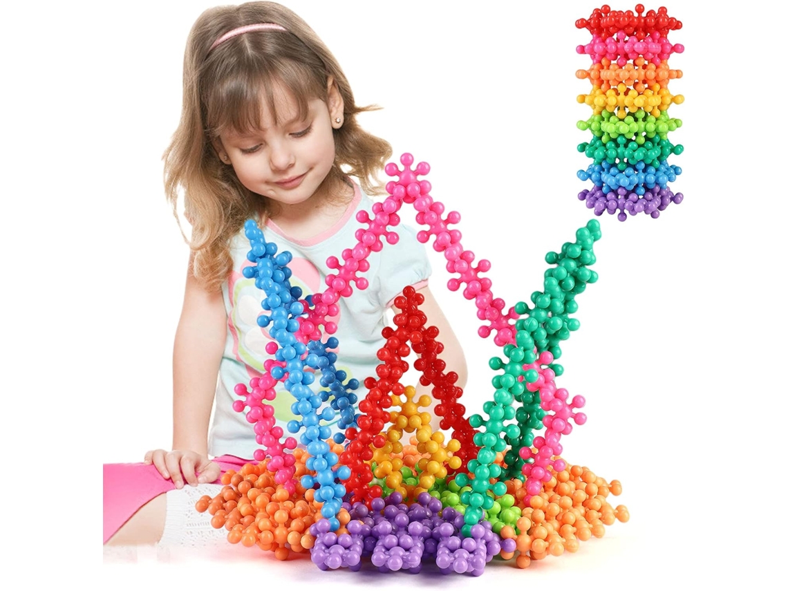 Blocos de construção para crianças, 200 peças, presente, kit de construção educacional para meninos e meninas Slowmoose