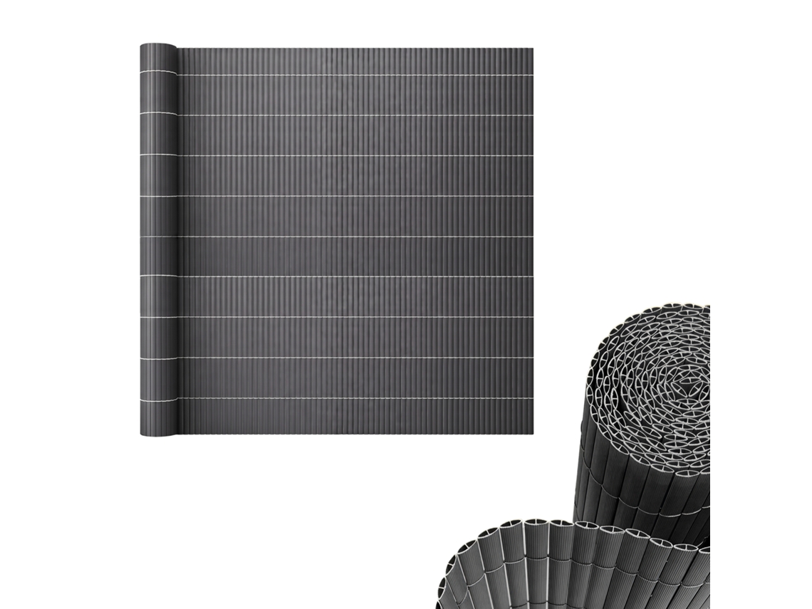 Tapete De Privacidade Para Jardim Cefalu Pvc 150x400cm 19 Mm Antracite casa.pro
