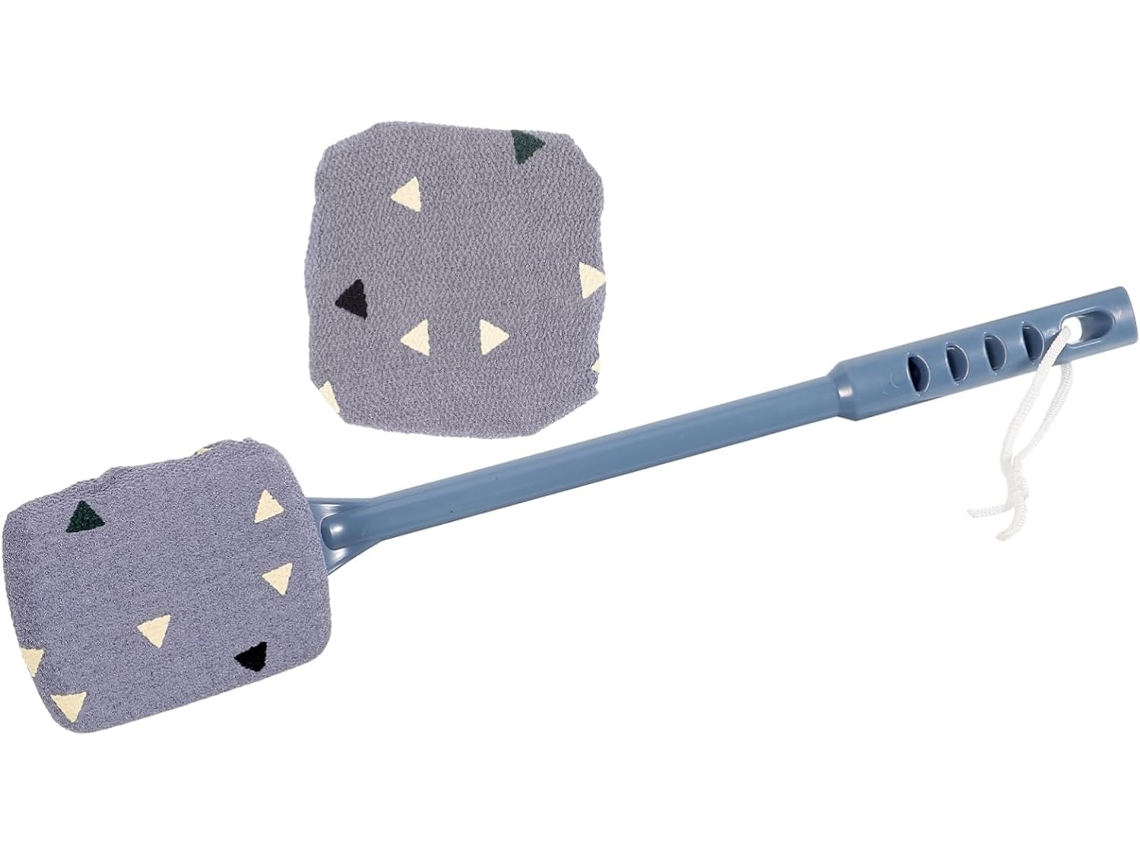Escova De Banho Esfoliante Minkissy Para O Corpo, Escova De Limpeza Para As Costas Com Cabo Longo Homens E Mulheres