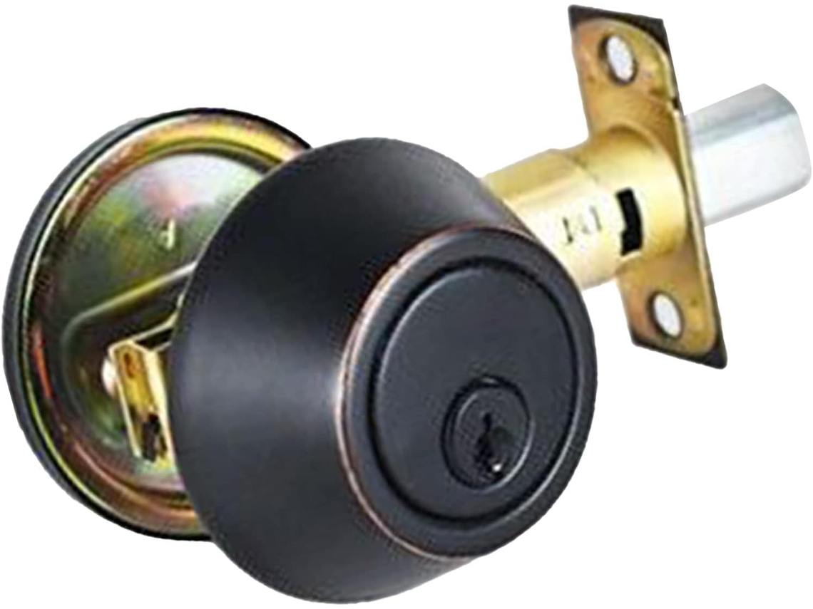 Maçaneta De Porta Esférica Com Chave, Design Elegante E Durável Para Uso Interno, Trava De Segurança Com 3 Chaves, 1 Unidade
