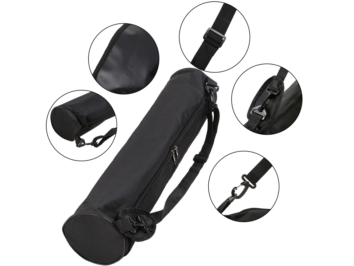 Bolsa Para Colchonete De Yoga Com Fecho Zíper E Cinto Ajustável Multifuncional Impermeável Para Academia