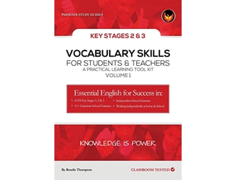 Livro Vocabulary Skills for Students Teachers A Practical Learning Toolkit Volume1 Phoenix Study Guides Vocabulary de Roselle Thompson (Inglês)