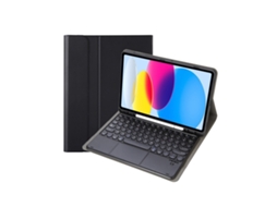Capa Com Teclado Bluetooth E Touchpad Com Slot Para Caneta Para Ipad Air 7 2025 11 Pol. Layout Pt