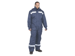 Macacão Coldstore: Macacão Completo Para Serviços Pesados Azul Marinho / Xl