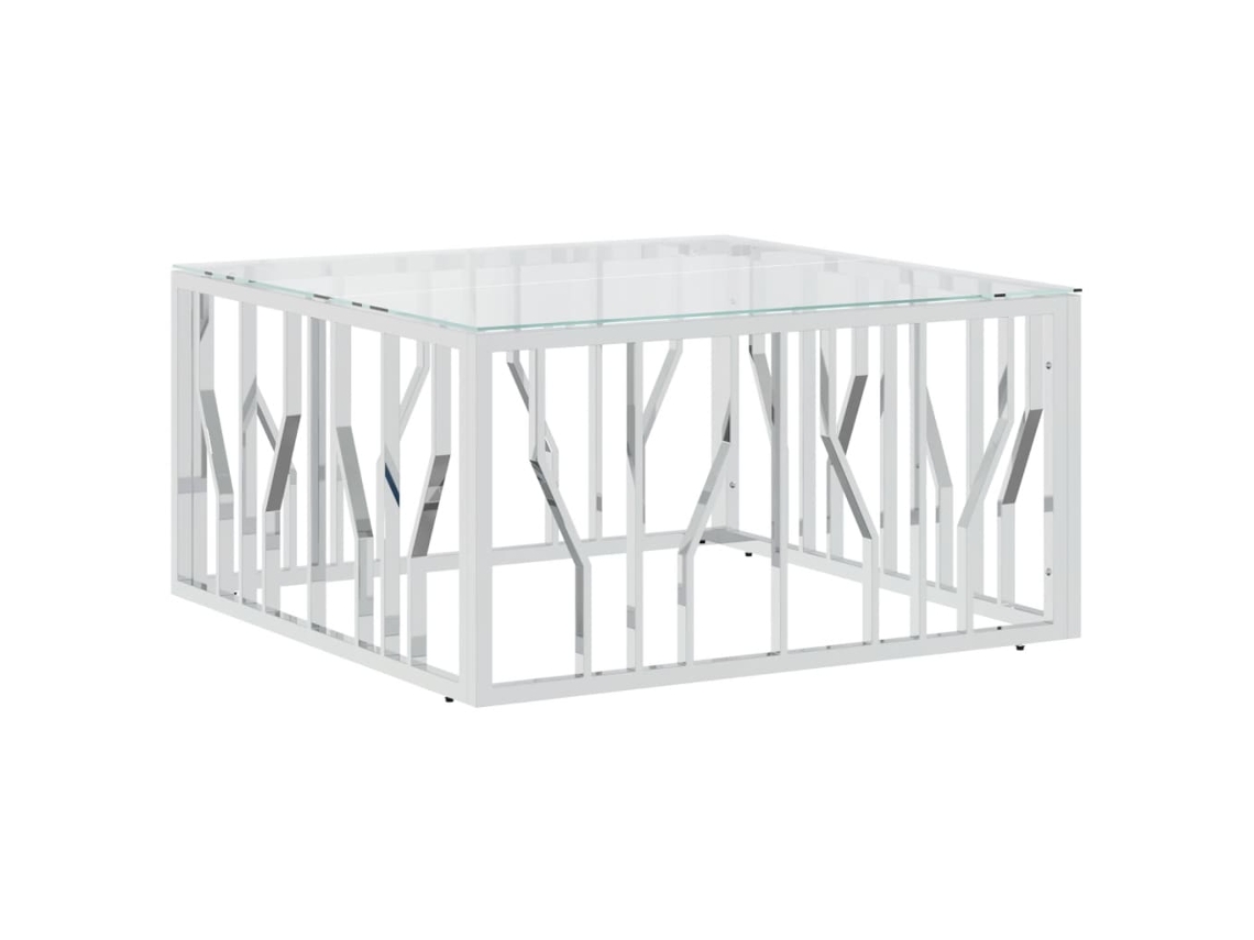 Coffee Table, Coffee Tables Vidaxl Prateado Aço Inoxidável (n/a)