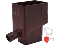 Kit De Desvio Água Da Chuva, Kit De Coleta Água Da Chuva, Kit Desviador De Calha Profissional E Resistente Para Gramados