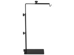 Suporte para Lâmpada de Calor para Terrários, Ajuste em Altura, 40x15x95cm, Preto Ge