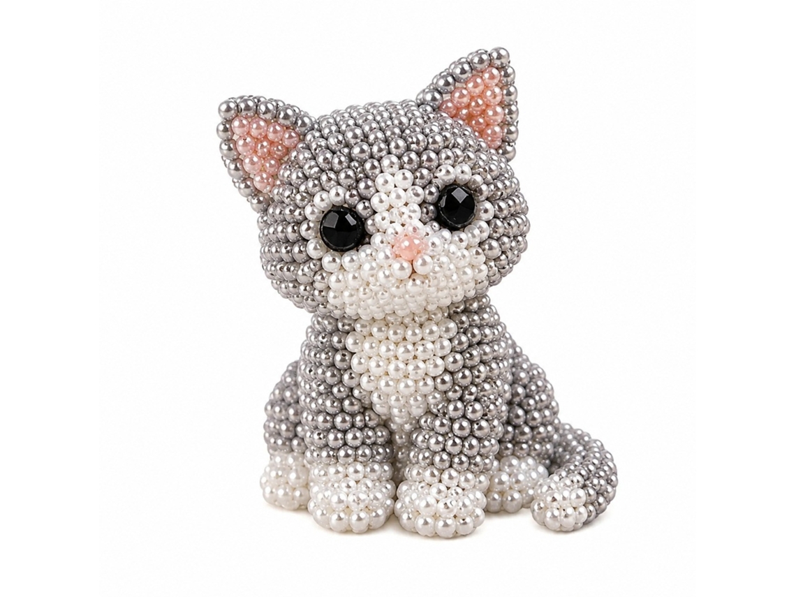 Kit De Animais 3d Com Contas Coloridas