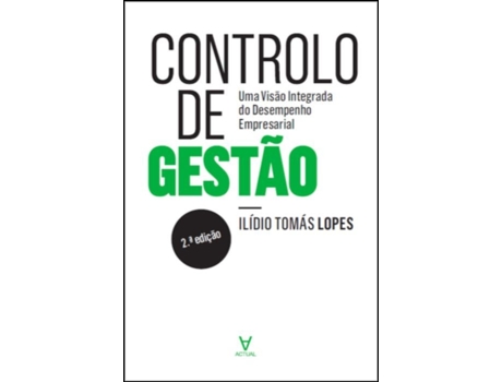 Livro Controlo de Gestão de Ilídio Tomás Lopes (Português)