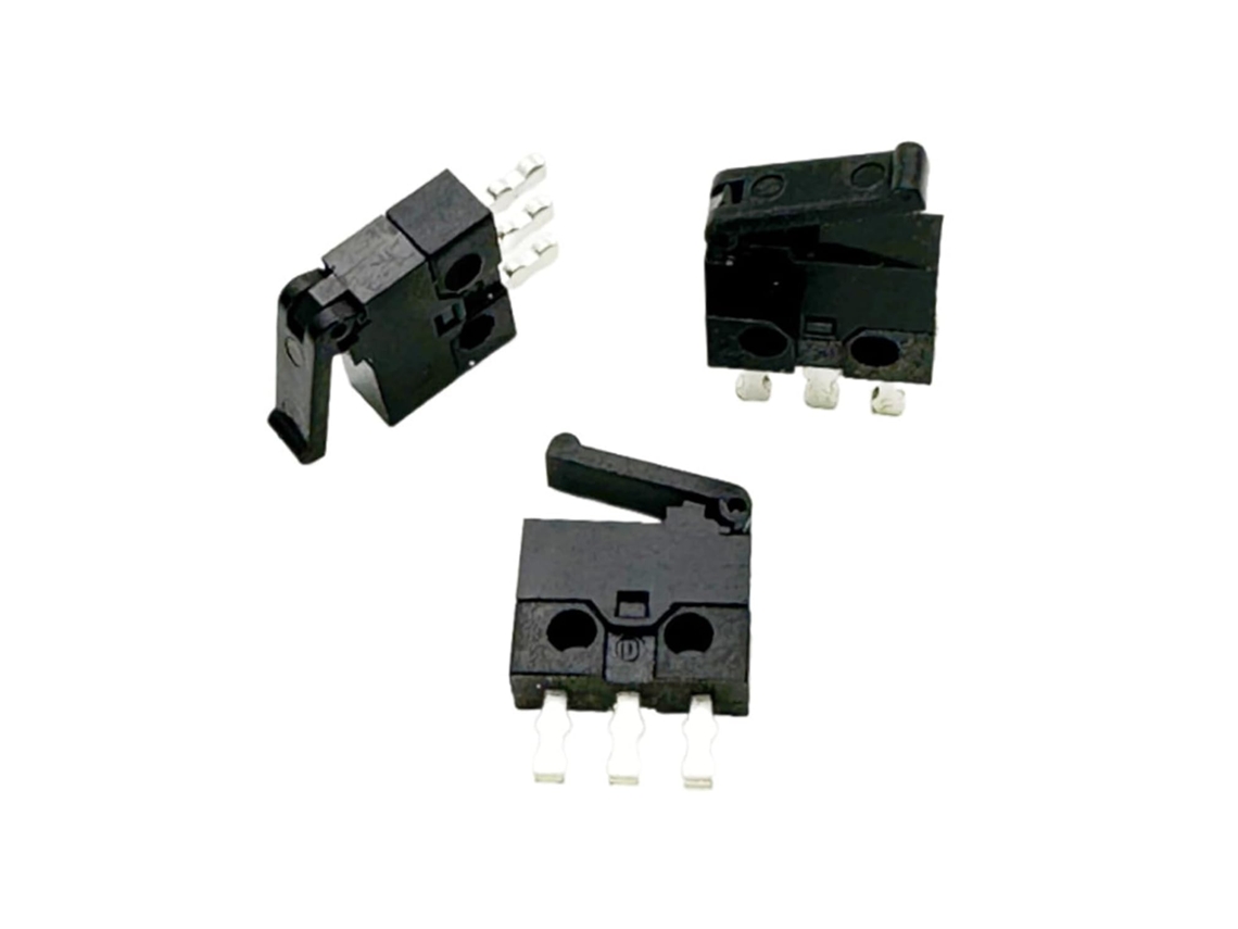 Microinterruptor Precision Mds001c De 3 Pinos Com Detecção Toque Leve, Microinterruptor De Alta Sensibilidade Para