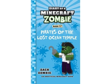 Livro Diary of a Minecraft Zombie Book 27 Pirates of the Lost Ocean Temple de Zack Zombie (Inglês)