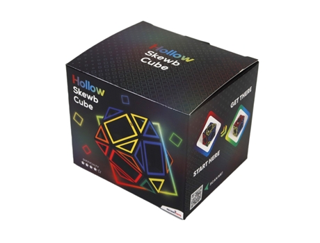 Hollow Skewb Cube (Idade minima recomendada: 9 anos)