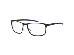 Armação de óculos de grau Under Armour UA-5029-G-0VKF817 masculina (preta - metal - 140 mm - Ø 58 mm)
