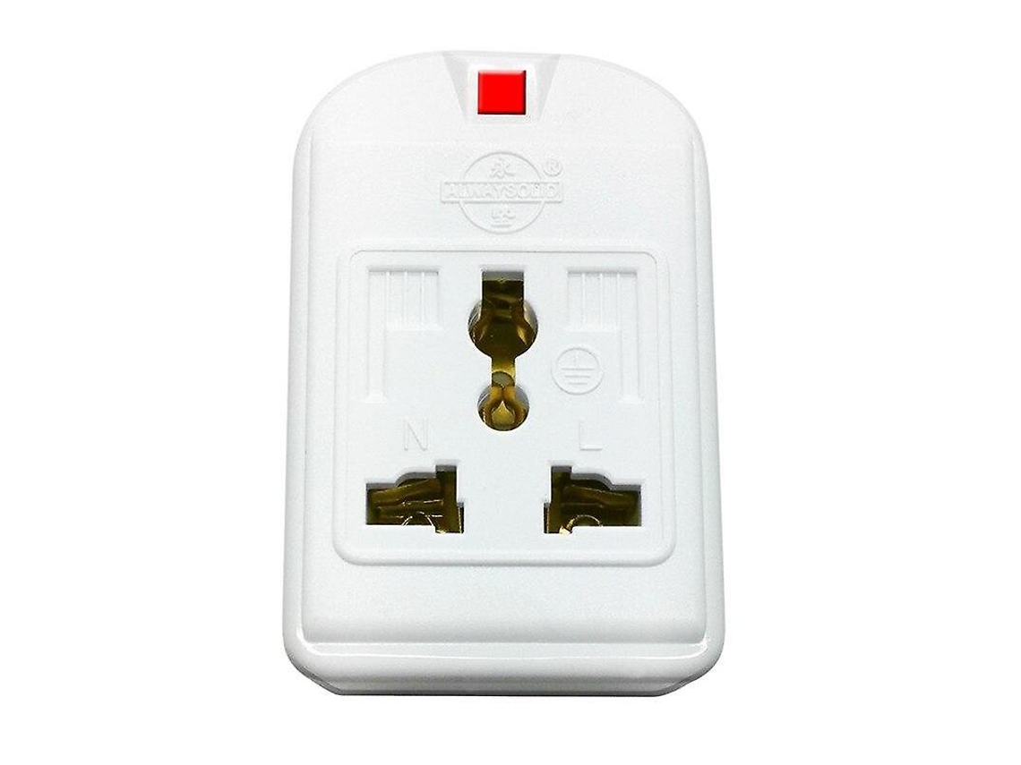 Extensão Elétrica Universal Com Adaptador, Removível E Recarregável, Com Filtro De Rede, Compatível Com Plugues Ue/eua/ru, 10a 250v Olysi Shop