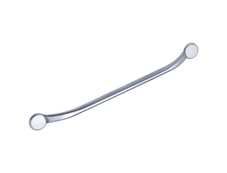 Barra Reta De Viga Única 70cm D.25 Aço Inoxidável Escovado Godonnier