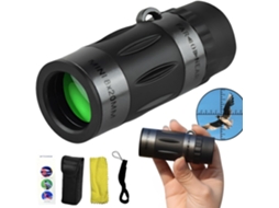 Telescópio Monocular 8x20 com Prisma Bak, 4, Modelo Mais Recente de 2025, Telescópio Compacto, Mini Monocular de Bolso Alta Potência BRILVIBERA