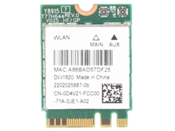 Placa de rede sem fio Dual Band YHL para notebooks Dell
