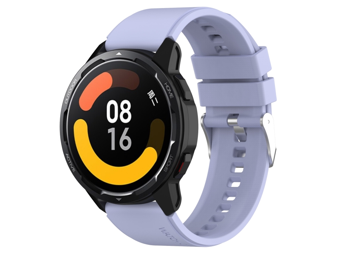 Bracelete Silicone com Cabeça Saliente e Fivela Roxo para Samsung Galaxy Watch 42mm XIAOMOYU