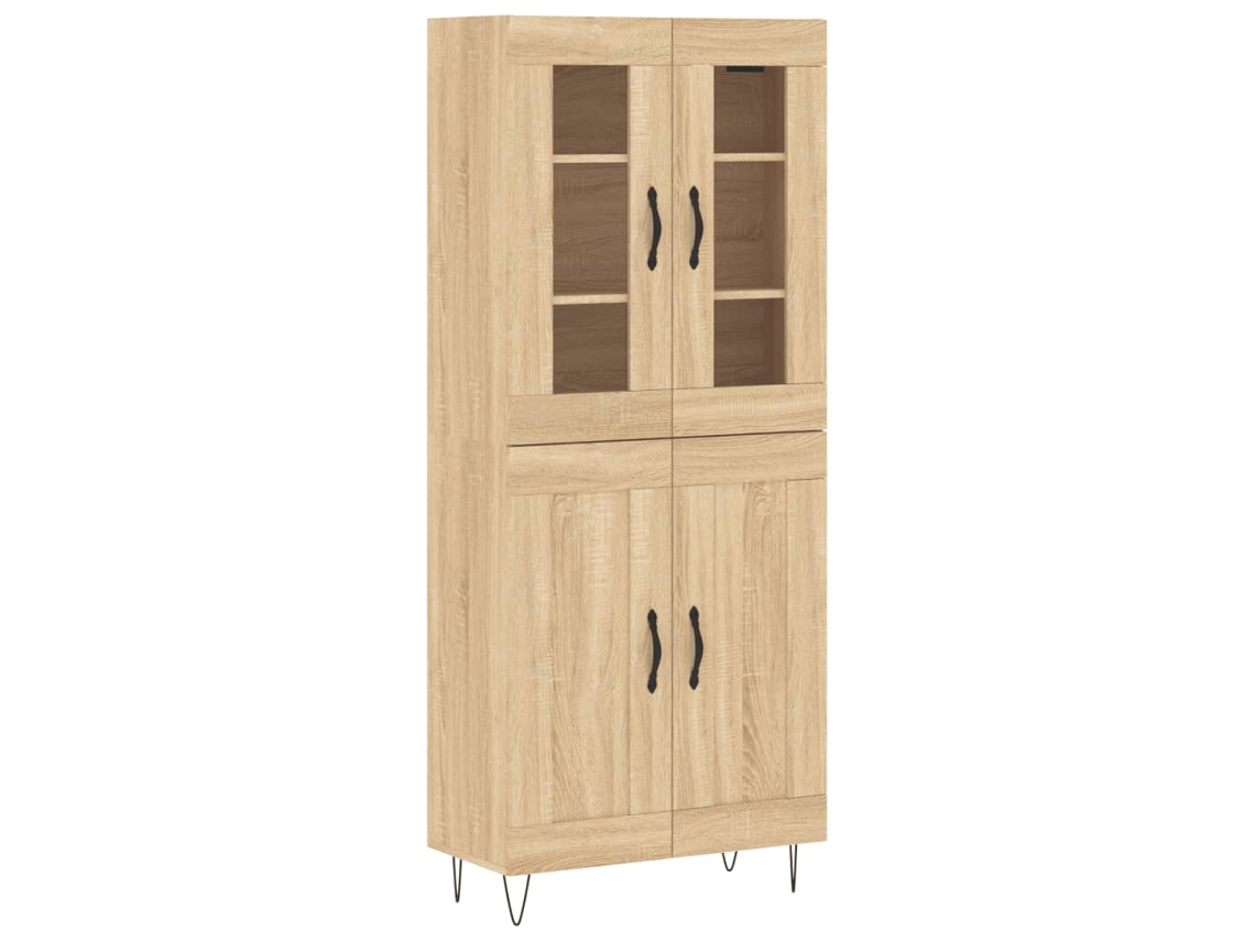 Highboard, Highboards Vidaxl Marrom Madeira Processada (n/a)