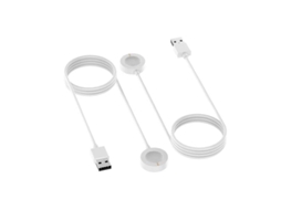 Carregador De Relógio Inteligente Para Michael Kors Access Gen 4 Mkt5068 (1m-usb-branco) Digitallab 2pc