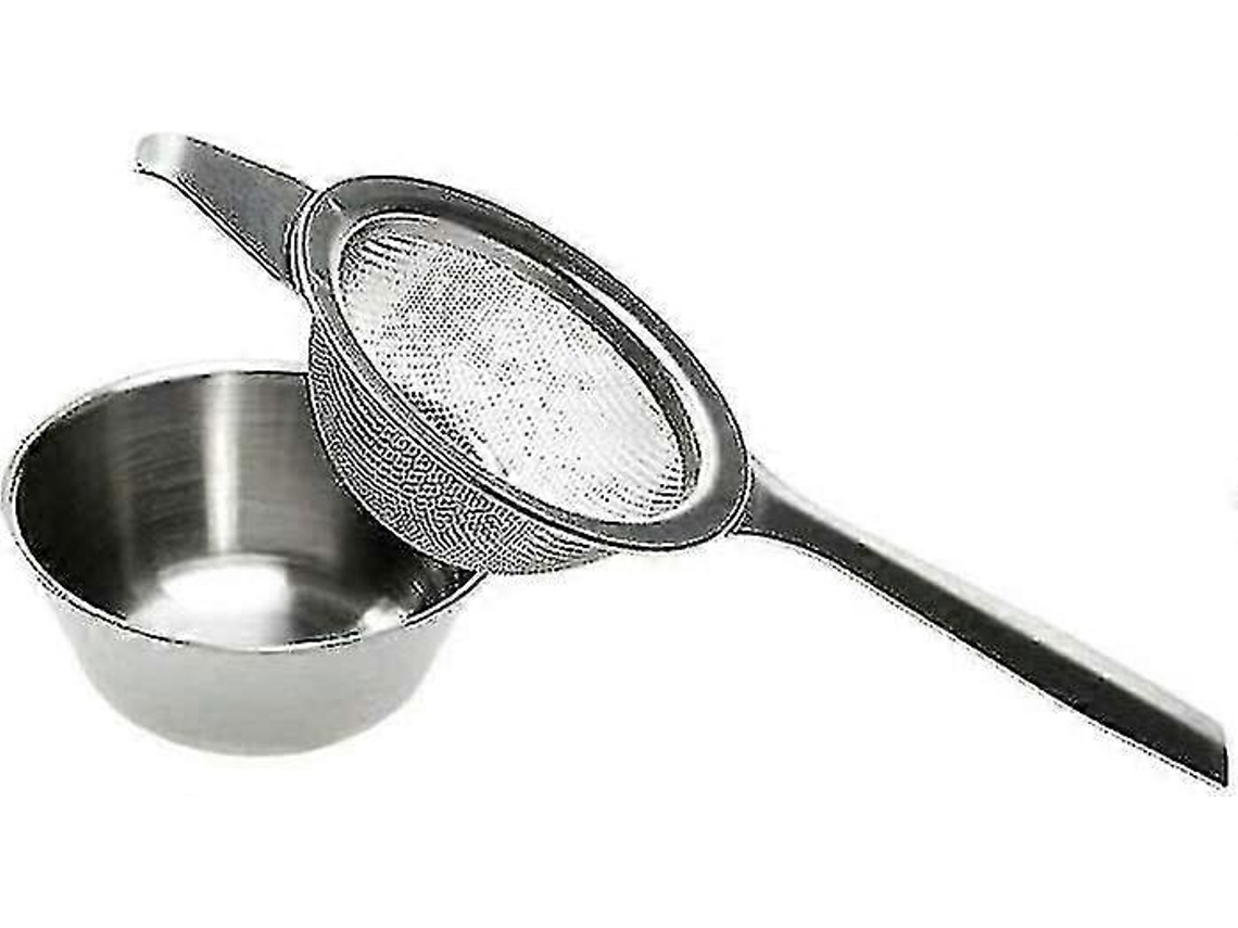 Infusor De Chá Artesanal Em Aço Inoxidável Com Cabo Longo E Recipiente Para Gotejamento Acessórios Qualidade Superior! 50 Desc Aquaforge