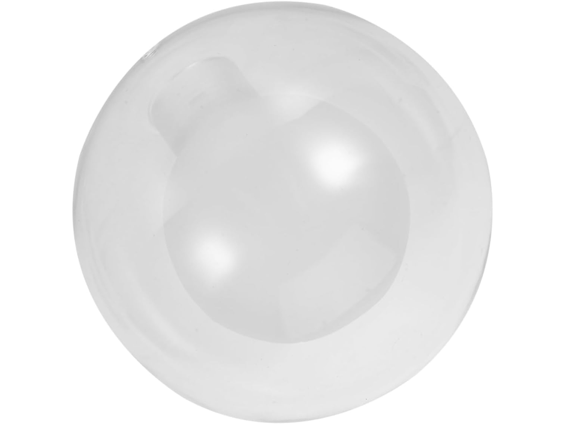 Globo de Vidro Transparente de Dupla Camada para Substituição em Luminárias de Parede Esféricas Modernas. SFUSHOS