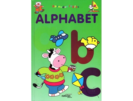 Livro Alphabet-Aprender Inglês de Noticias e Lusomundo