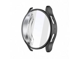 Capa Protetora De Tpu Eletroplaqueada Com Cobertura Total Para Smartwatch.