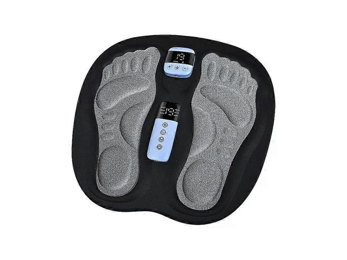 Massageador De Pés Ems Com Visor Lcd, 8 Modos E 19 Intensidades. Alivia A Dor, Melhora Circulação Relaxa Os Pés.