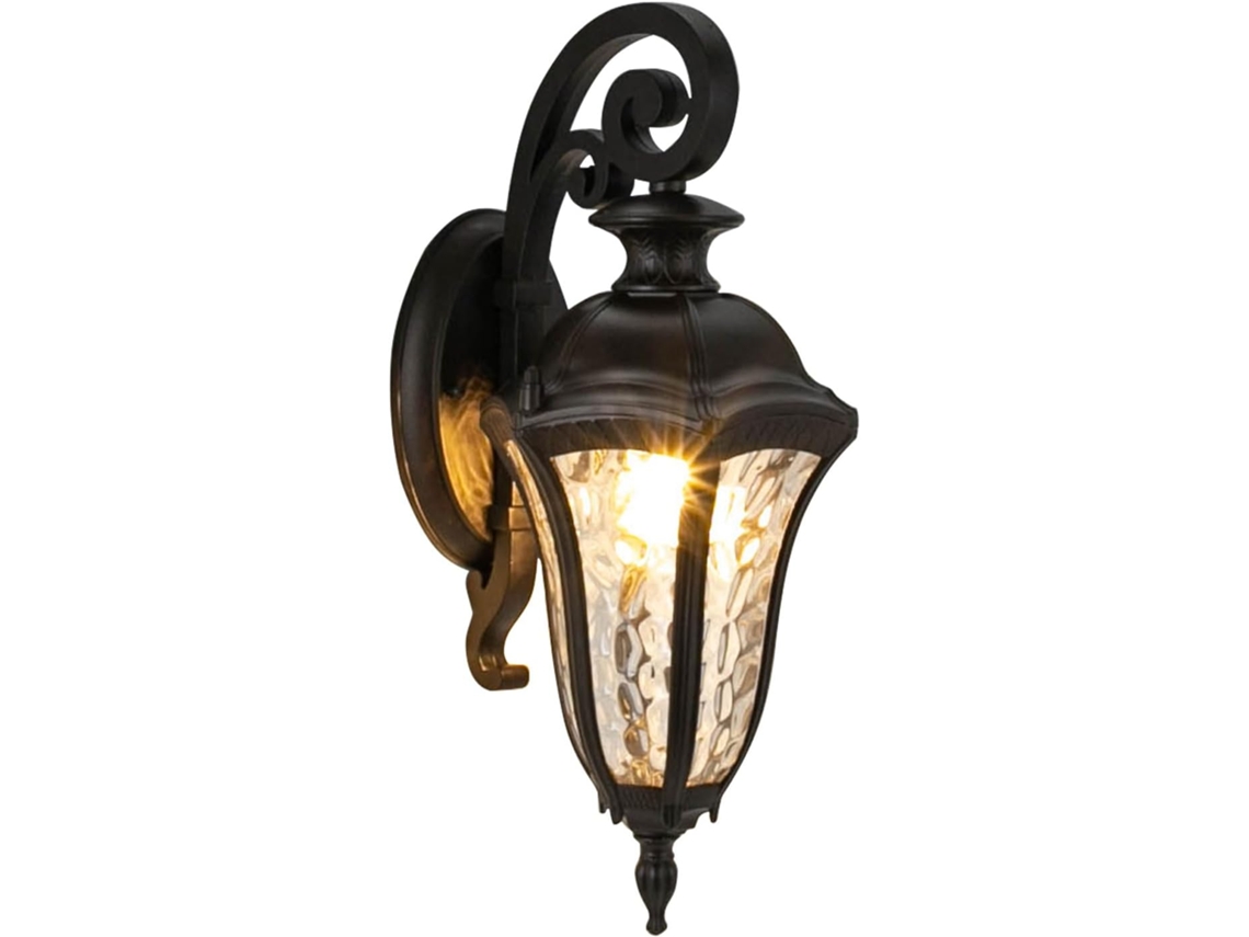 Luminária De Parede Externa, Ip55, Soquete E27, Para Jardim E Varanda
