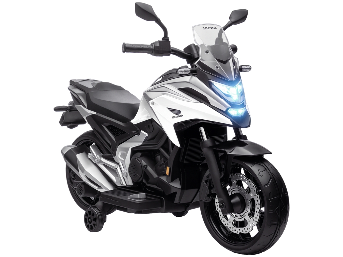 Motocicleta Elétrica Infantil Honda Para Crianças De 3 A 6 Anos, Com Música E Faróis Brancos.