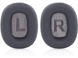 Aplicável a Almofada de Ouvido de Substituição para Airpods Max Memory Foam com Almofadas Magnéticas de Couro Proteico para Airpods Max Preto SIURN