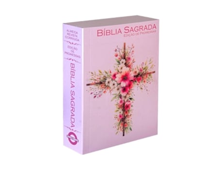 Livro Biblia Rc Pequena Brochura Edicao Promessas Feminina Rosa De Diversos (português Do Brasil)