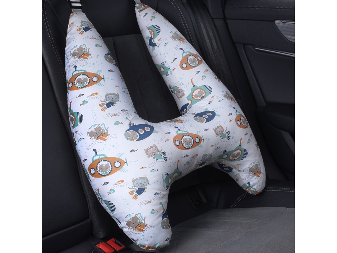 Almofada De Apoio Para Cabeça E Pescoço No Carro, Com Suporte Lateral, Estilo 10, Elysve