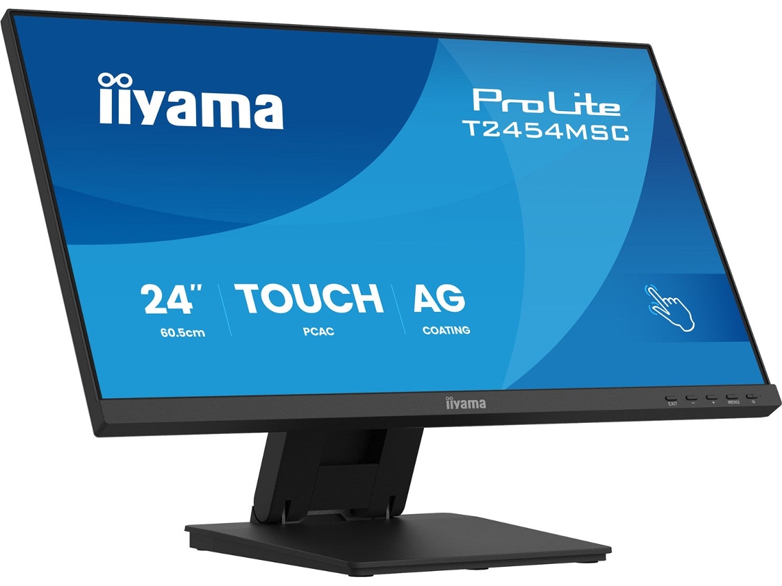 Tft T2454msc 60.5cm Pcap 24''/1920x1080/hdmi/dp/2xusb/touch Energieklasse e IIYAMA (t2454msc b3ag)