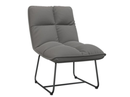 Leisure Chair, Leisure Chairs Vidaxl Cinzeto Veludo