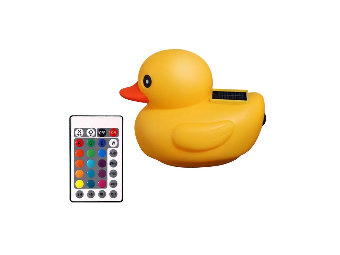 Deck Solar Flutuante Para Piscina Compatível Com Patos Deck Solar Flutuante Para Piscina Controle Remoto Luminous Ducks Solar Aquaforge