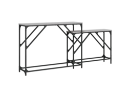 Nesting Console Table, Nesting Console Tables Vidaxl Cinzeto Madeira Processada (n/a)