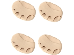 Bestyash 2-pares De Meias Invisíveis Para A Parte Frontal Do Pé, Respiráveis E Antiderrapantes, Com Suporte Metatarsal