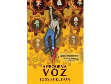 Livro A Pequena Voz Edição Impressa Grande de Joss Sheldon (Inglês)