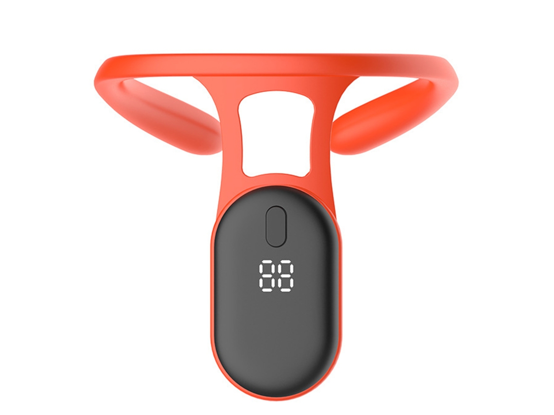 Entrenador Postural Inteligente Lcd Corrector Espalda Colgante Estudiantes Naranja