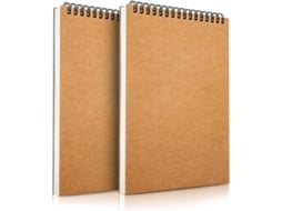 2026 bloco de Desenho Profissional A5 de Papel Grosso Sem Ácido com Espiral Dupla para Artistas e Amadores