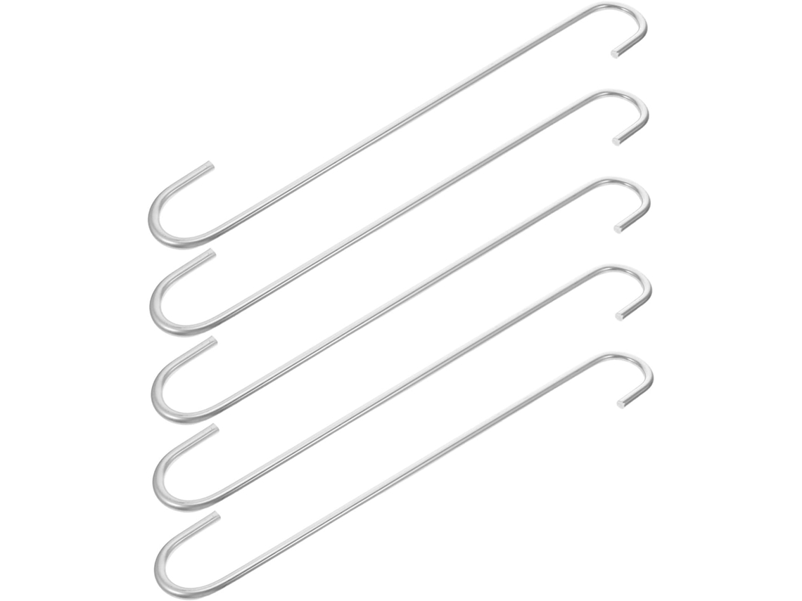 Pacote Com 5 Ganchos De Parede Em Material Resistente, 30 Cm, Para