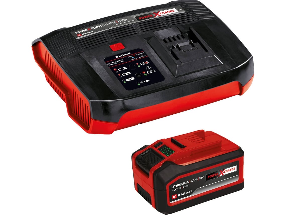 18V 4-6Ah & 6A Boostcharger EINHELL