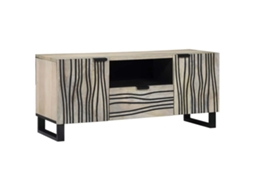 Vidaxl Unidades De Tv 105 X 33 X 46 Cm Branco Derivados De Madeira