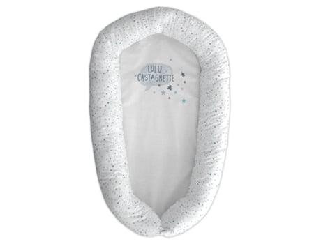 Almofada para berço Revant Des Etoiles cinza Lulu Castagnette