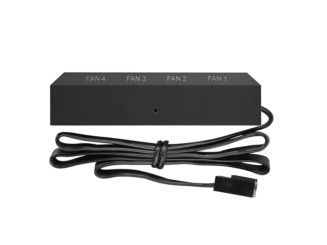 Divisor De Ventoinhas H-04 1 Para 4 Com Cabo Pwm 12v 3 Pinos/4 Pinos