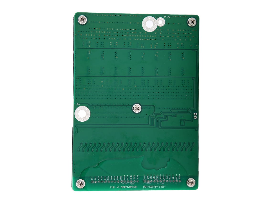 Placa De Proteção Para Bateria De Íons De Lítio Laxiscreed Com Balanceamento Para Baterias 26s 96v